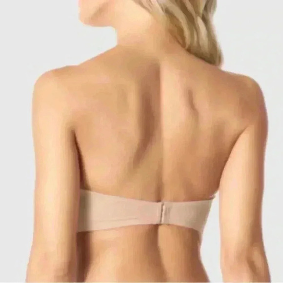 BNWOT La Senza deep u plunge push up strapless bra 34B - Picture 2 of 5